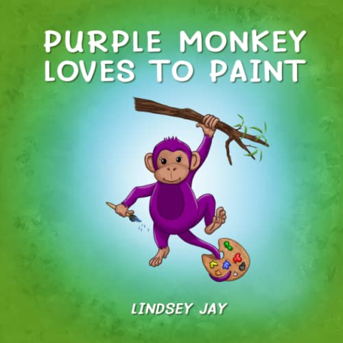 Stock image for Purple Monkey Loves To Paint for sale by PBShop.store US