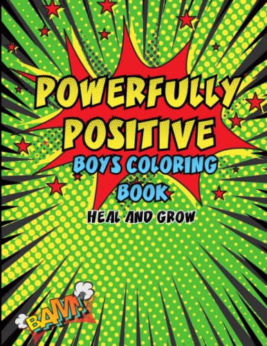 Stock image for Powerfully Positive Boys Coloring Book for sale by PBShop.store US
