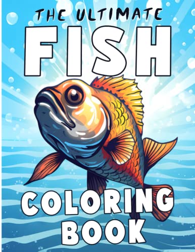Stock image for The Ultimate Fish Coloring Boo for sale by SecondSale
