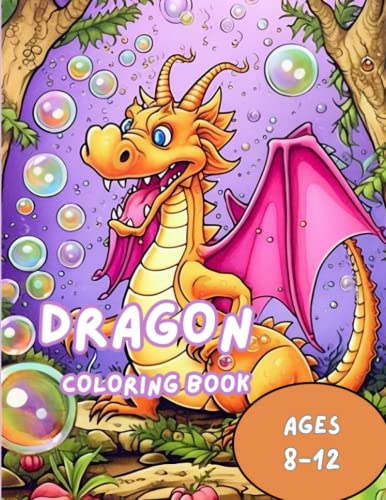 Stock image for dragon coloring book for kids for sale by PBShop.store US