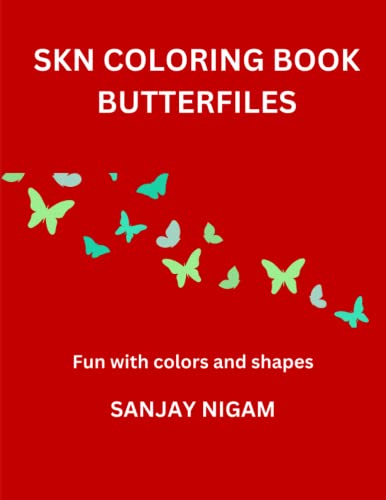 Imagen de archivo de Skn Coloring Book - Butterflies a la venta por PBShop.store US