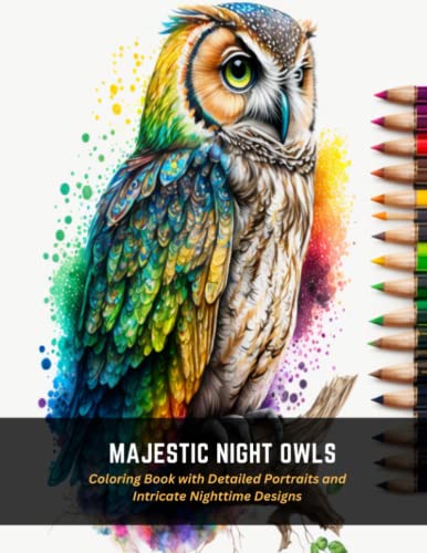Imagen de archivo de Majestic Night Owls a la venta por PBShop.store US