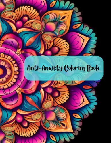 Imagen de archivo de Calming Anti-Anxiety Coloring Book With Mandala a la venta por PBShop.store US