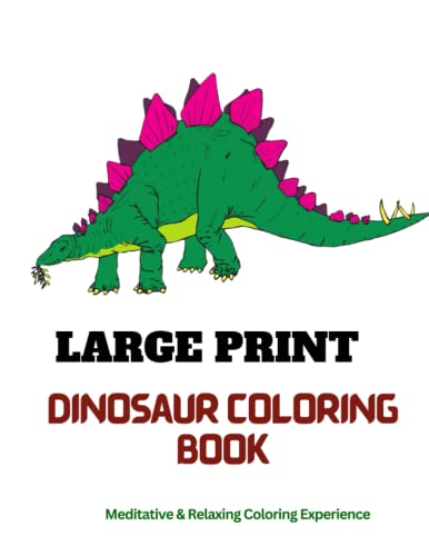 Stock image for Dinosaur Coloring Book: 30 Prehistoric Pages for Adventure and Creativity for sale by Ria Christie Collections