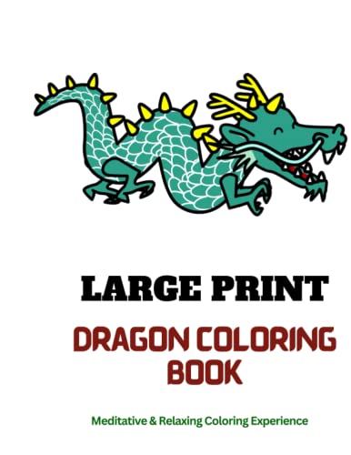 Stock image for Enchanting Dragon Coloring Book: 30 Mythical Pages for Imagination and Relaxation for sale by Ria Christie Collections