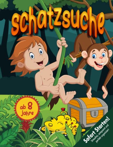Beispielbild fr Dschungel Schatzsuche Kindergeburtstag ab 8 Jahren: Abenteuer im Dschungel! Schnapp dir deine Freunde und erlebt eine kreative abwechslungsreiche Schnitzeljagd. (Bravo Schatzsuche) zum Verkauf von Buchpark