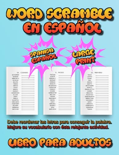 Stock image for Word Scramble en espaol for sale by GreatBookPrices