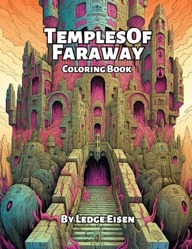 Stock image for Temples Of Faraway Coloring Book for sale by GreatBookPrices