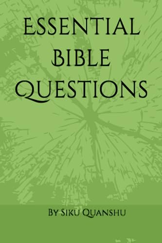 Stock image for Essential Bible Questions for sale by PBShop.store US