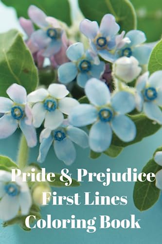 Stock image for Pride & Prejudice First Lines Coloring Book for sale by GreatBookPrices