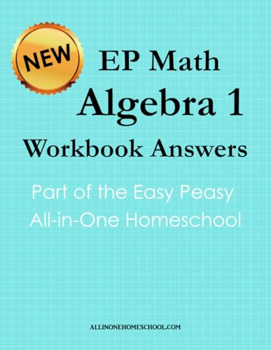9798399284361: EP Math Algebra 1 Workbook Answers