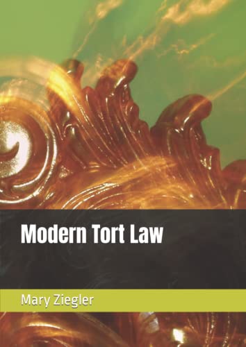 Beispielbild fr MODERN TORT LAW zum Verkauf von GreatBookPrices