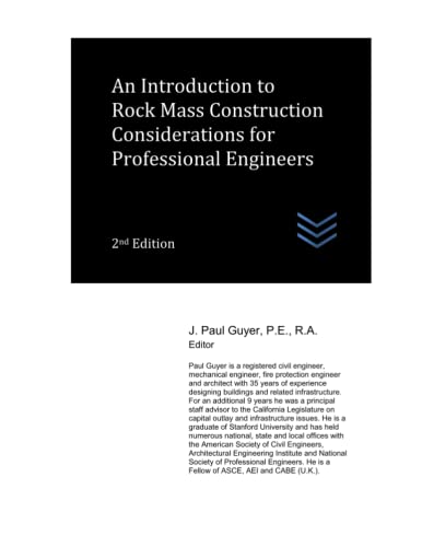 Imagen de archivo de An Introduction to Rock Mass Construction Considerations for Professional Engineers (Geotechnical Engineering) a la venta por Ria Christie Collections