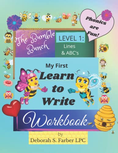 9798414205708: The Bumble Bunch: My First Learn to Write ABC's Practice Handwriting Workbook for Preschool, Kindergarten, and First Grade