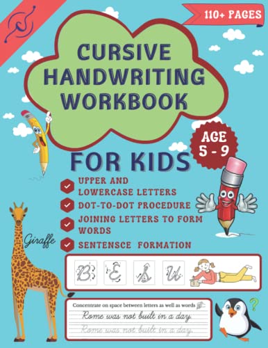 9798415471812: Cursive Handwriting Workbook: Cursive Handwriting workbook for grades 2 - 4
