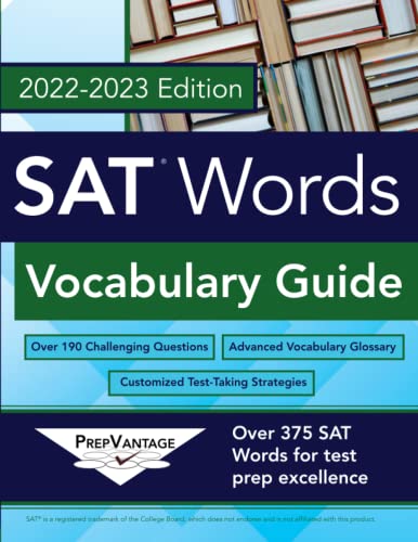 Stock image for Sat Words Vocabulary Guide for sale by GreatBookPrices