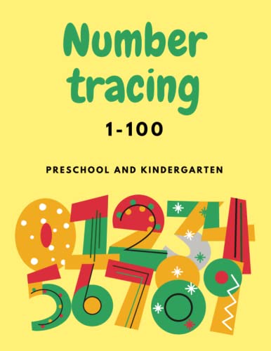 Stock image for Number Tracing 1-100 For Preschool And Kindergarten for sale by PBShop.store US