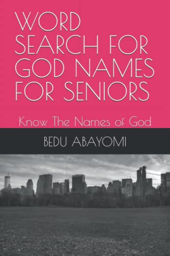 Stock image for Word Search for God Names for Seniors for sale by PBShop.store US