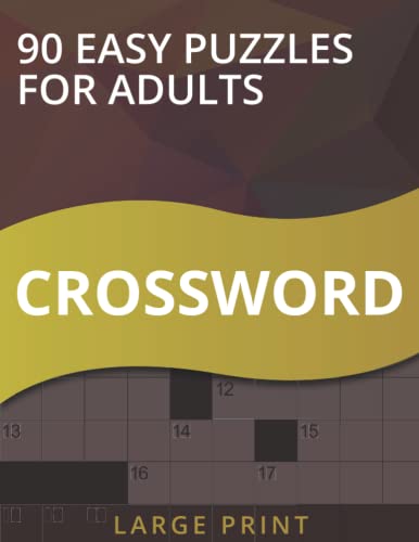 Imagen de archivo de 90 Large Print Easy Crossword Puzzles a la venta por GreatBookPrices