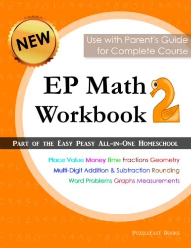 Stock image for EP Math 2 Workbook: Part of the Easy Peasy All-in-One Homeschool for sale by Goodwill Books