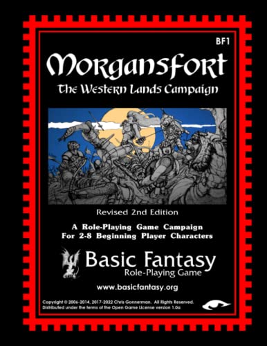 Stock image for Morgansfort - The Western Lands Campaign 2nd Edition (Basic Fantasy (d20)) for sale by Noble Knight Games