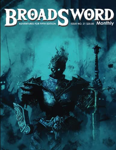 9798432616913: BroadSword Monthly #21: Adventures for Fifth Edition