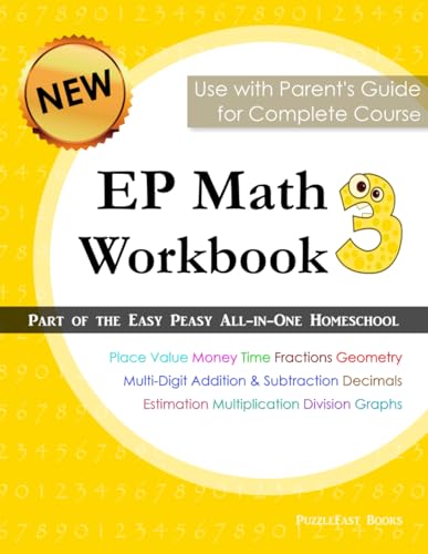 9798432649645: EP Math 3 Workbook: Part of the Easy Peasy All-in-One Homeschool
