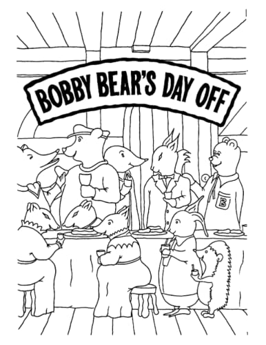 Beispielbild fr BOBBY BEAR'S DAY OFF - helps children develop HANDWRITING, DRAWING, READING and COLOURING skills: This 'Make Your Own Book' is excellent for educational development zum Verkauf von AwesomeBooks