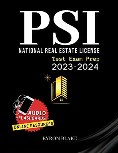 9798446353088: Psi National Real Estate License Exam Prep: Pass Your Exam the First Time and without Stress! 10 Tips + 7 Practice Tests for Brokers and Salespeople You Absolutely Must Know (Included audio)