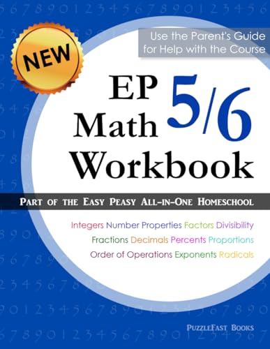 9798448621888: EP Math 5/6 Workbook: Part of the Easy Peasy All-in-One Homeschool