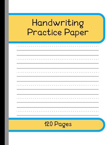 Stock image for Handwriting Practice Paper: Primary Writing Lined Paper With Dotted Ruled Lines Notebook | Handwriting Paper for Preschool, Kindergarten, Grade 1, Grade 2, 1st Grade, 2nd Grade Paper Lined Sheets for sale by Big River Books