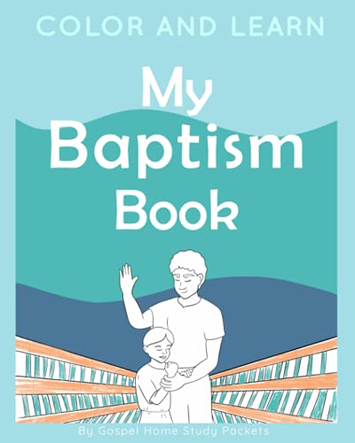 9798454033781: Color and Learn: My Baptism Book