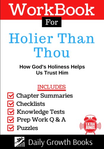 Stock image for Workbook for Jackie Hill Perry's Holier Than Thou: How God's Holiness Helps Us Trust Him for sale by Better World Books