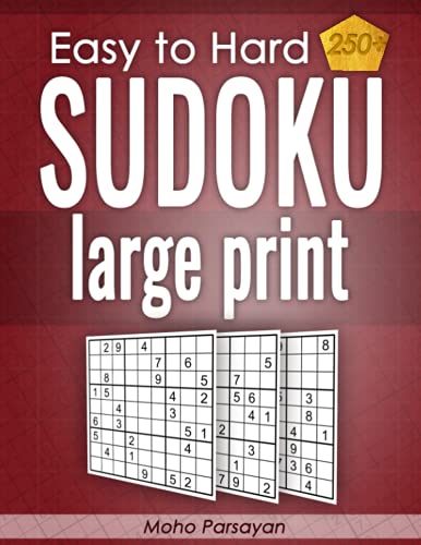 Beispielbild fr sudoku puzzles for adults: large print - Easy to Hard zum Verkauf von Ria Christie Collections