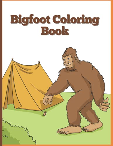 Beispielbild fr Big Foot Coloring Book: Sasquatch Enjoying the Outdoors zum Verkauf von HPB-Ruby
