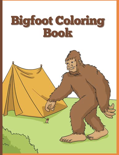 Imagen de archivo de Big Foot Coloring Book: Sasquatch Enjoying the Outdoors a la venta por HPB-Ruby