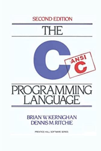 C Programming Language, 2nd Edition - W. Kernighan, Brian