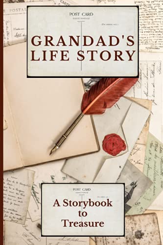 Beispielbild fr Grandad's Life Story: 101 Questions to Help Grandad Save, Record and Share His Life and Story. A Wonderful Grandparent Memory Book to Treasure. Nice Gift Idea from Grandchild zum Verkauf von AwesomeBooks