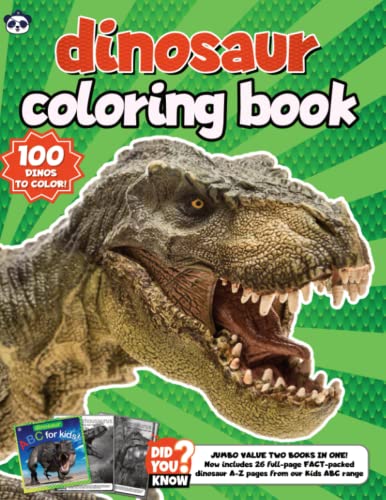 Beispielbild fr Dinosaur Colouring Book : 100 Page Dinosaur Book for Children zum Verkauf von Better World Books