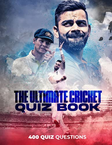 Stock image for The Ultimate Cricket Quiz Book: Perfect gift for adults and children who are fans of cricket. Over 400 themed quiz questions for sale by AwesomeBooks
