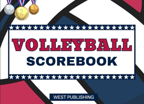 Imagen de archivo de Volleyball Scorebook: High School and Middle School Stats Sheets for Scorekeepers and Coaches | The Score Right Keeping Book with History and Facts of Volleyball a la venta por Decluttr