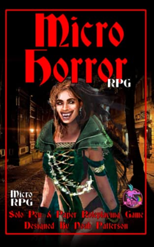 9798492659325: Micro Horror RPG: Solo Pen & Paper Roleplaying Game (Gay Realms Core Series)