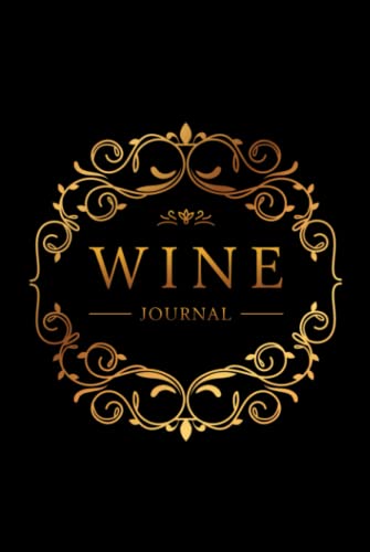 Stock image for Wine Journal: Wine Tasting Notebook & Diary | Elegant Gold and Black Design for sale by AwesomeBooks