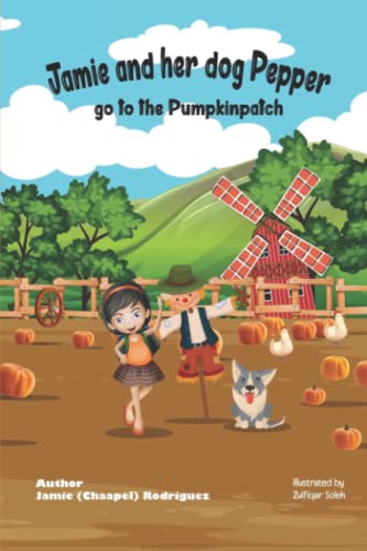 Stock image for Jamie and her dog Pepper go to the Pumpkinpatch for sale by Ria Christie Collections