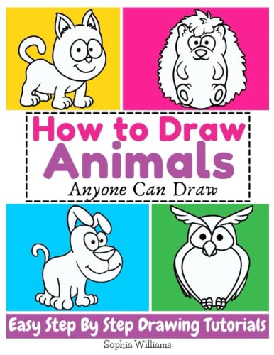 9798500164575: How to Draw Animals: Easy Step-by-Step Drawing Tutorial for Kids, Teens, and Beginners How to Learn to Draw Animals Book 1 (Aspiring Artist)