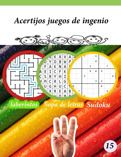 Stock image for Acertijos juegos de ingenio apto para nios y nias Divertidos y fciles de entender para for sale by PBShop.store US