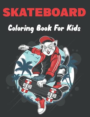 Stock image for Skateboard Coloring Book For Kids for sale by GreatBookPrices