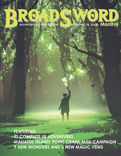 Stock image for BroadSword Monthly 14 Adventures for Fifth Edition for sale by PBShop.store US