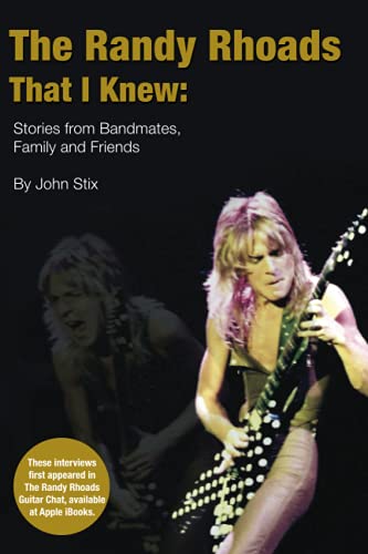 Stock image for The Randy Rhoads That I Knew for sale by GreatBookPrices