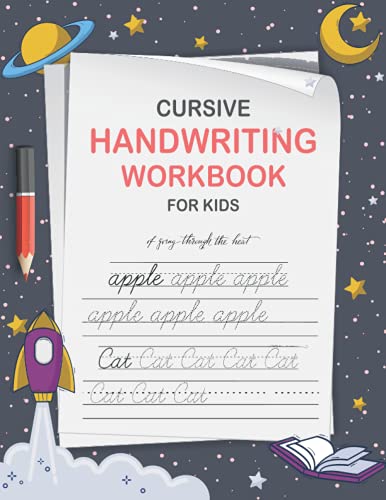 9798515491895: Cursive Handwriting Workbook for Kids: Cursive Writing Practice Paper for Beginners - Cursive Letter Tracing Book for Kids that Makes Handwriting Properly – Handwriting Practice Book